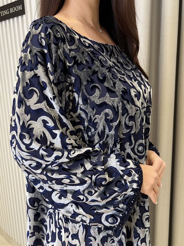 Printed Pure Velvet Handmade